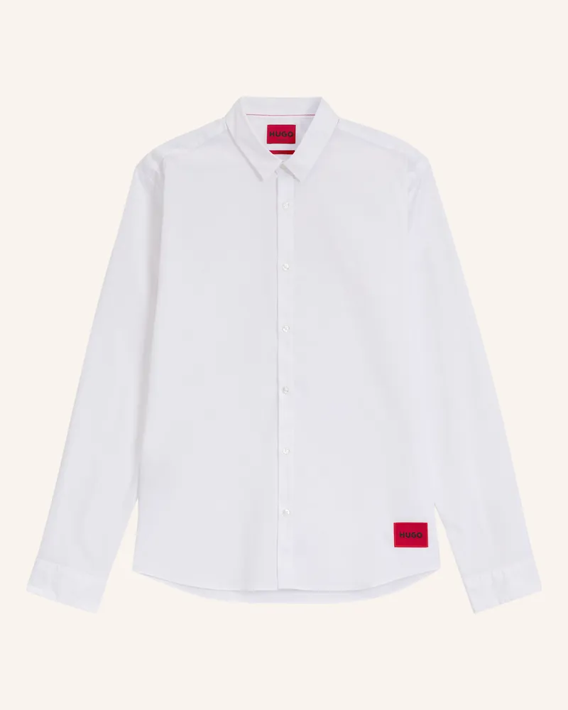HUGO BOSS Casual Hemd ERO3-W Extra-Slim Fit Weiss
