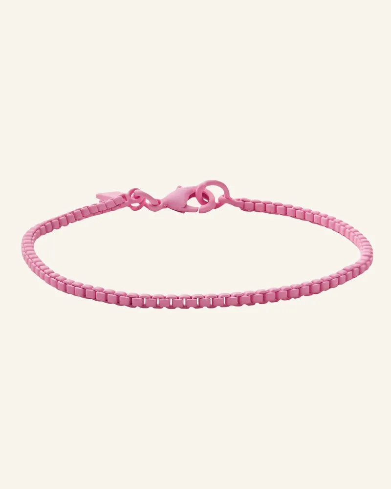 CRYSTAL HAZE Armbänder PLASTALINA BRACELET CANDY PINK by GLAMBOU Gold
