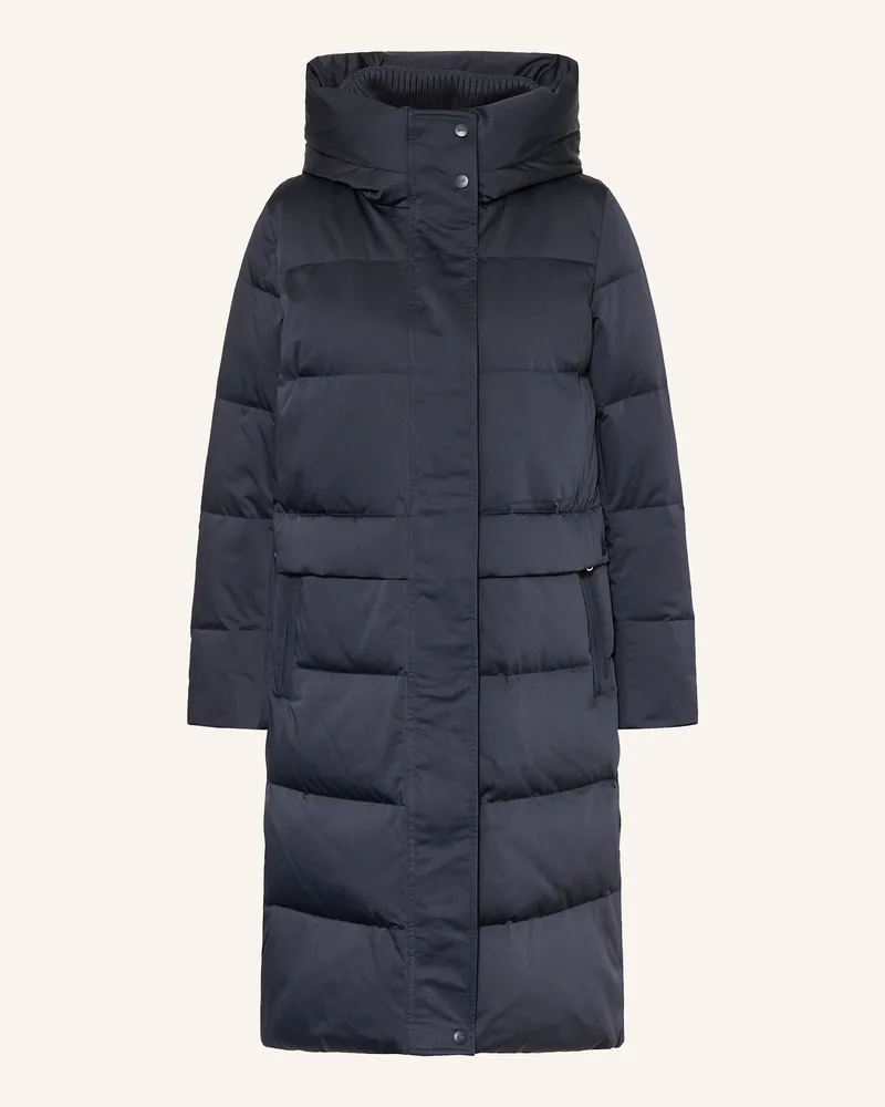 DUNO Daunenmantel Shegan blau Dunkelblau