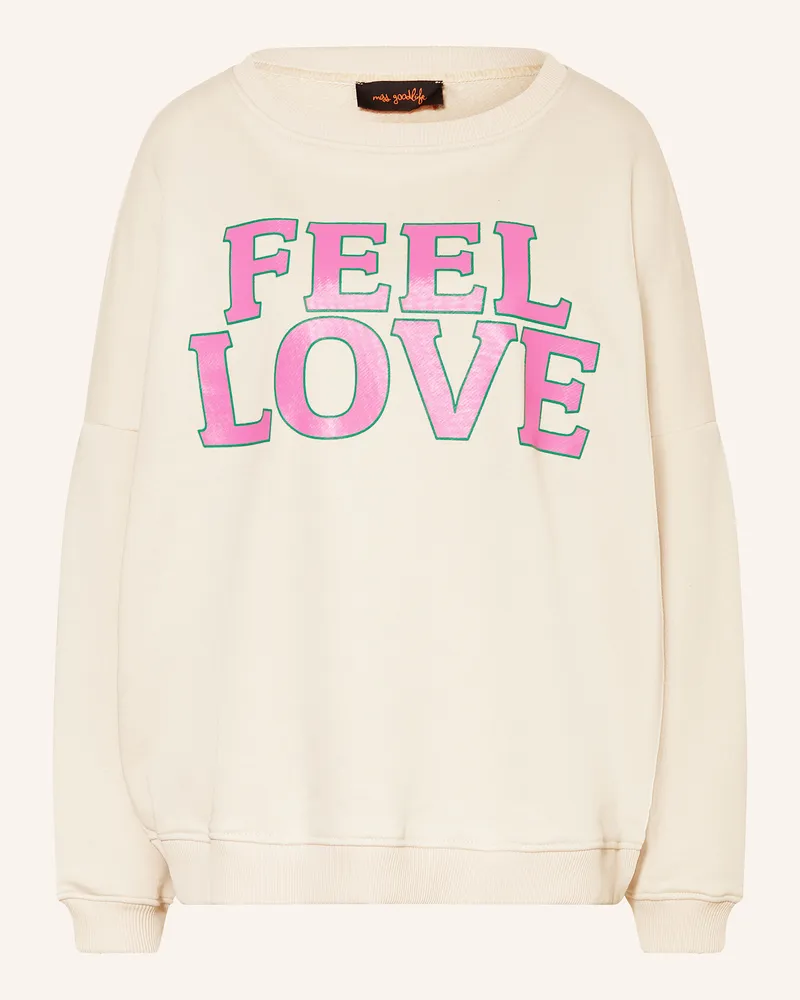 Miss Goodlife Sweatshirt Creme