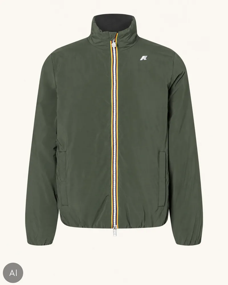 K-Way Funktionsjacke Valentine Plain Warm gruen Dunkelgrün