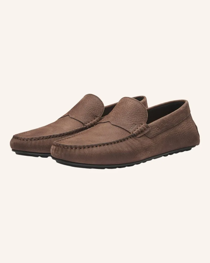 HUGO BOSS Casual Slipper NOEL_MOCC_TBNU Dunkelbraun