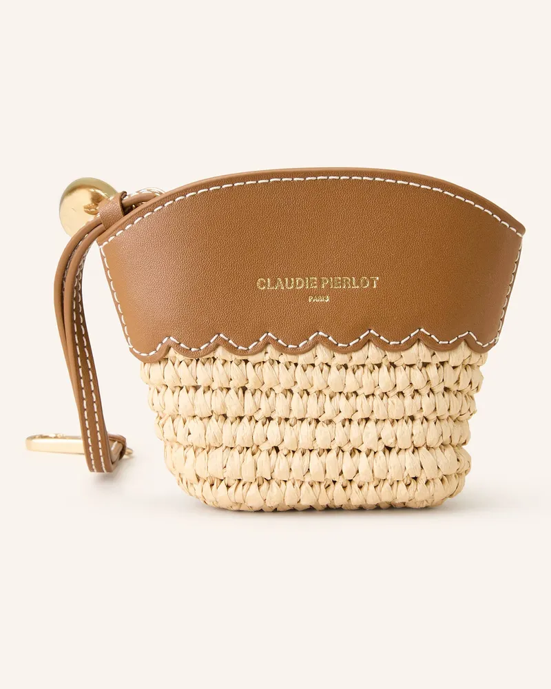 Claudie Pierlot Taschenanhänger Beige