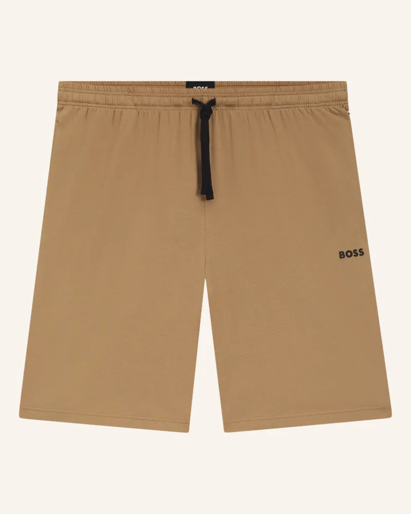 HUGO BOSS Loungewear Unterteil Mix&Match Short Cw beige Beige
