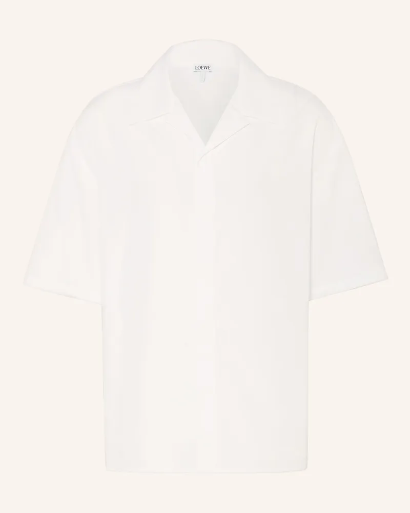 Loewe Resorthemd Relaxed Fit Weiss