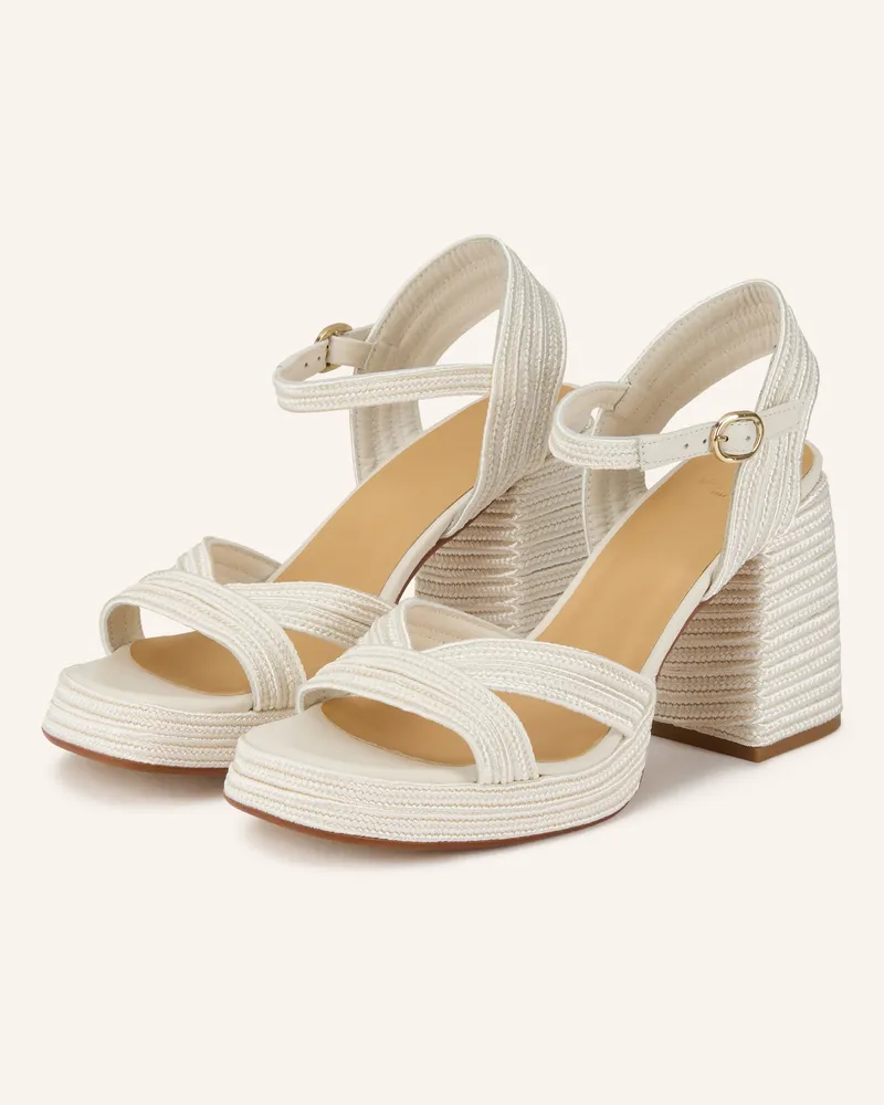 Castañer Sandaletten VALLE Creme