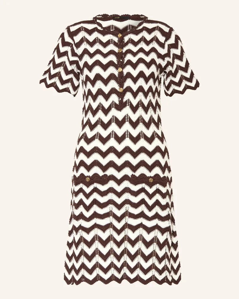 Maje Strickkleid Weiss