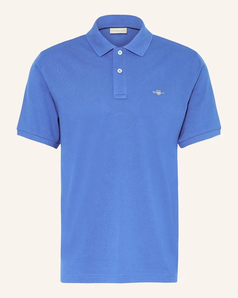 Gant Piqué-Poloshirt Blau