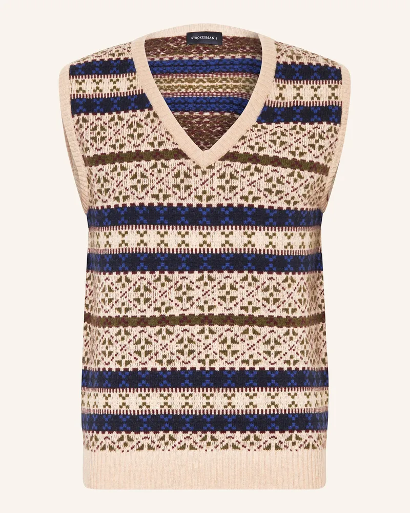 Strokesman's Pullunder Beige