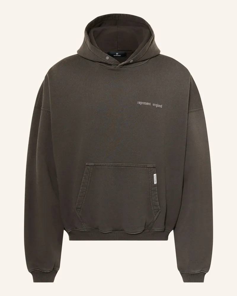 REPRESENT Hoodie Resent grau Dunkelgrau