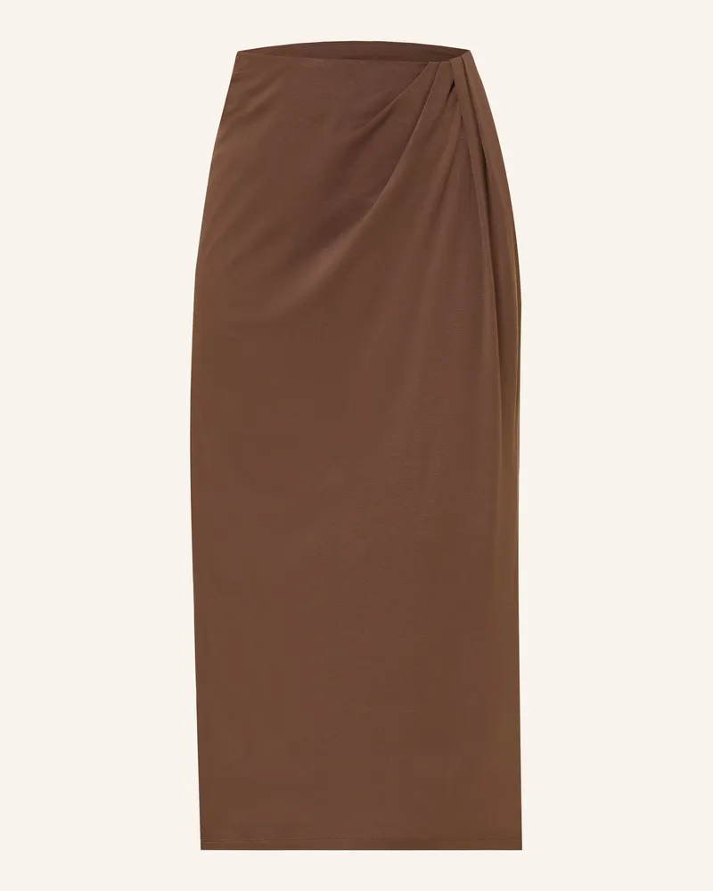 Max Mara Jerseyrock LAPPOLE Braun