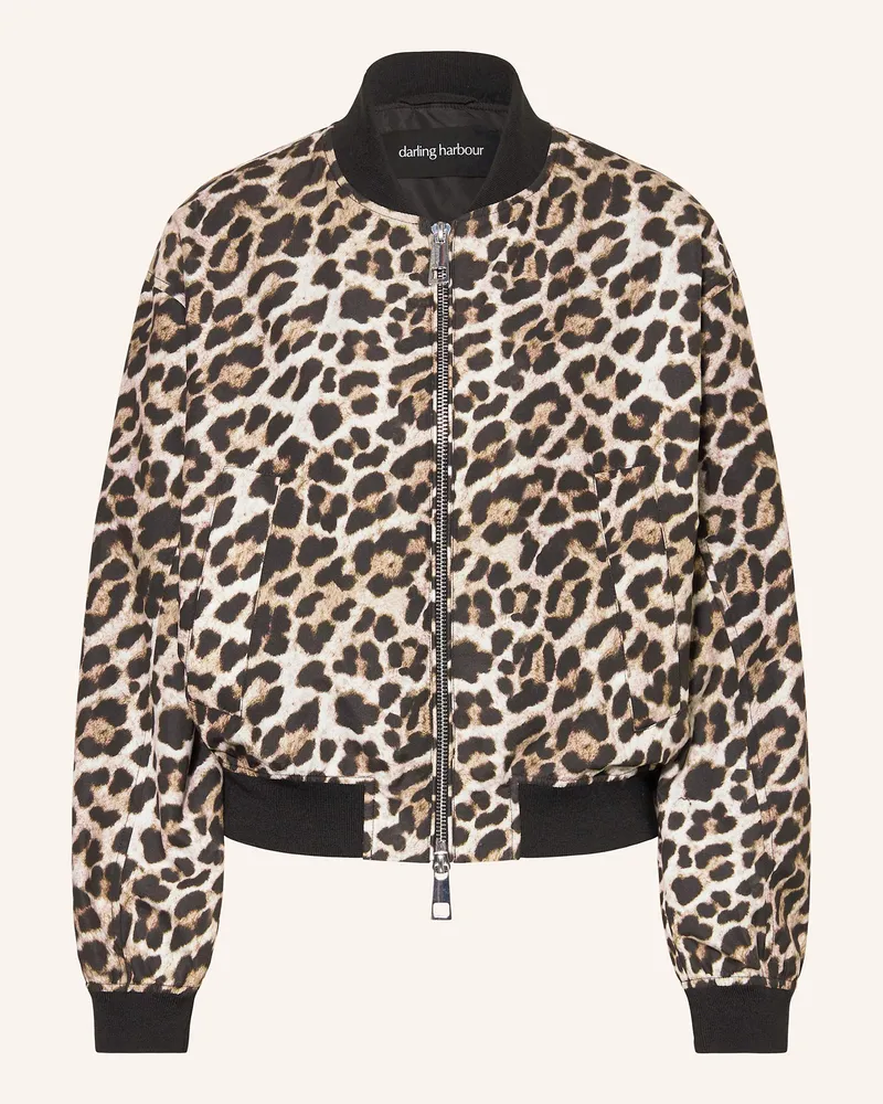 Darling Harbour Blouson braun Leoprint