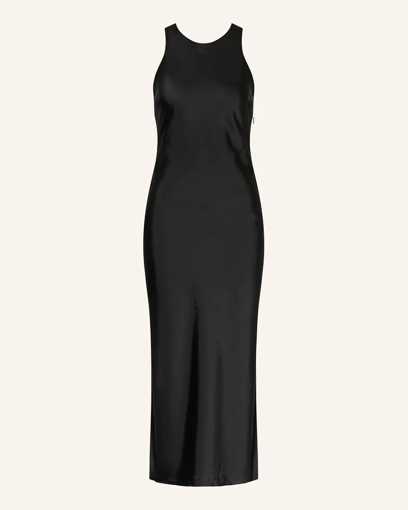 Claudie Pierlot Satinkleid Schwarz
