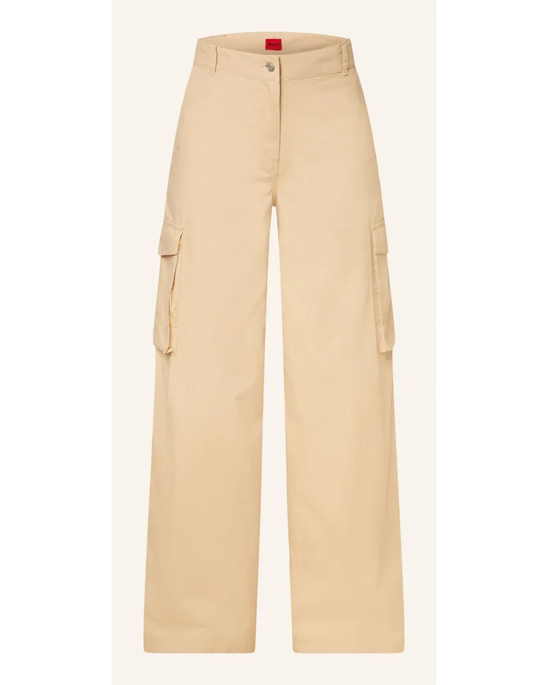 HUGO BOSS Cargohose HOLAMA Beige