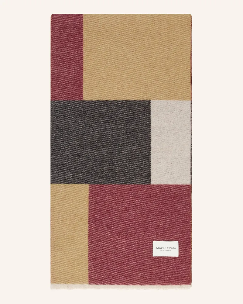 Marc O'Polo Schal Dunkelrot