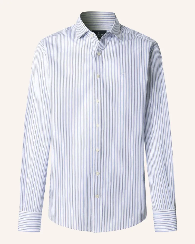 Hackett Freizeithemd Regimental Stripe blau Blau