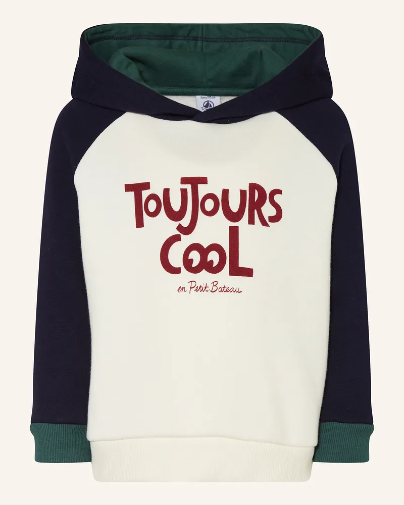 Petit Bateau Hoodie Dunkelblau