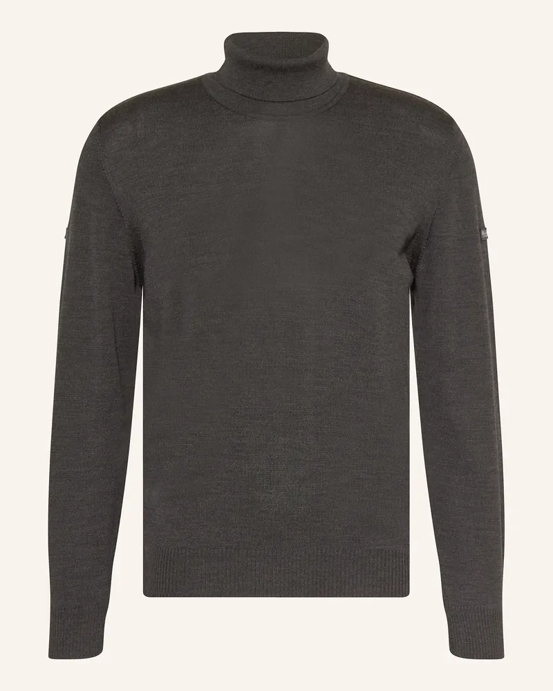 Maerz Rollkragenpullover grau Dunkelgrau