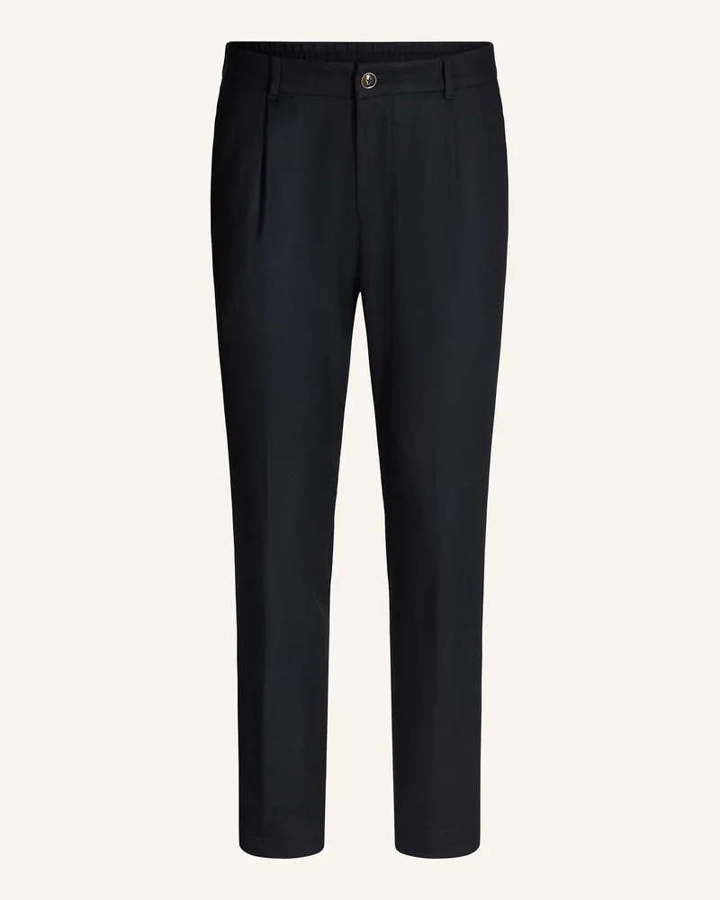 JOOP! Anzughose Loose Fit Dunkelblau