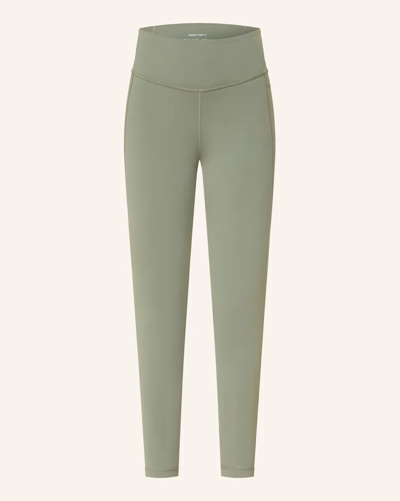 Sweaty Betty Tights ULTIMATE STUDIO Hellgrün