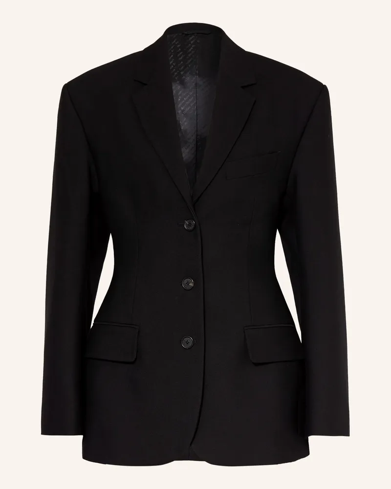 Acne Studios Longblazer Schwarz