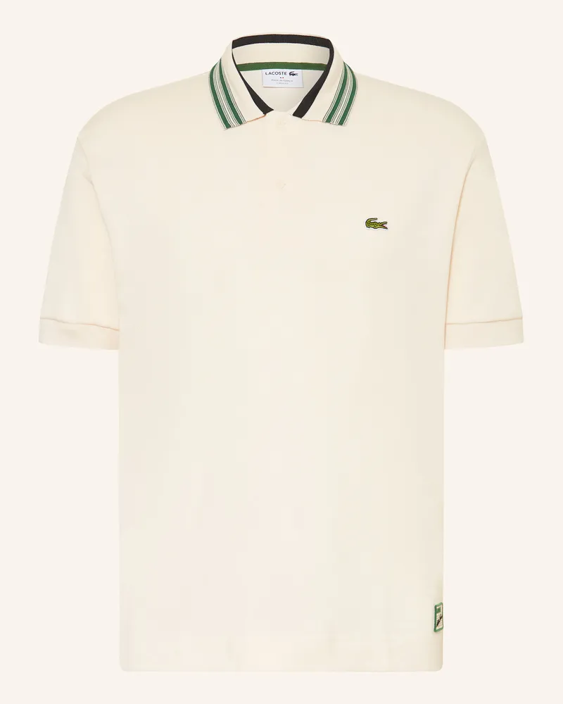 Lacoste Piqué-Poloshirt Classic Fit Creme