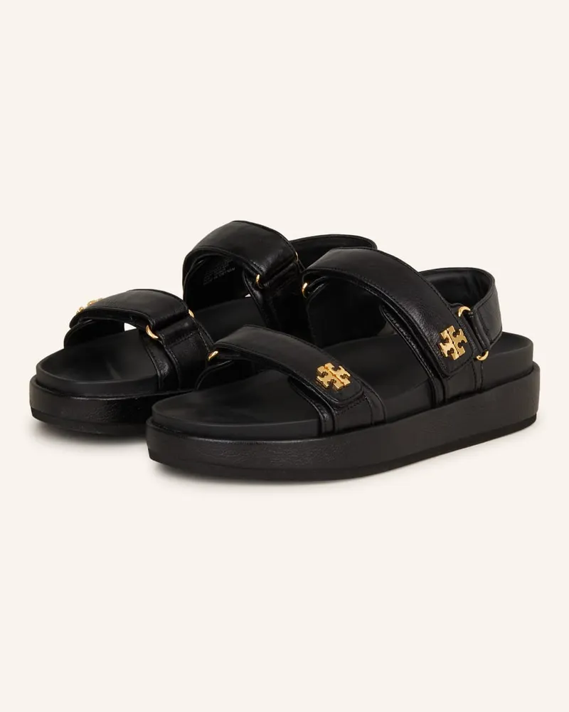 Tory Burch Plateau-Sandalen KIRA - SCHWARZ Schwarz