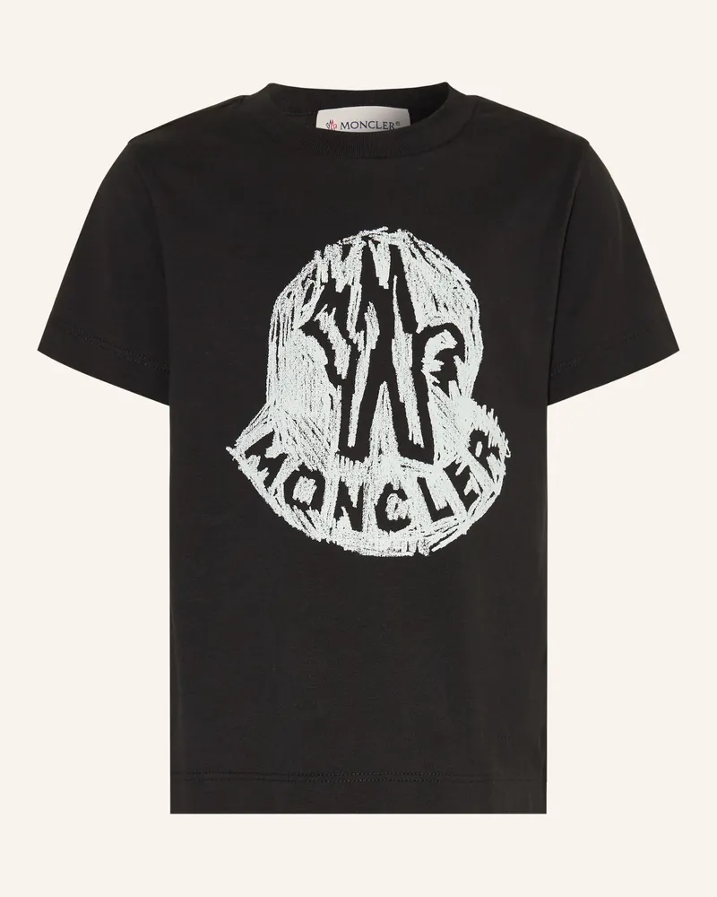 Moncler T-Shirt Schwarz