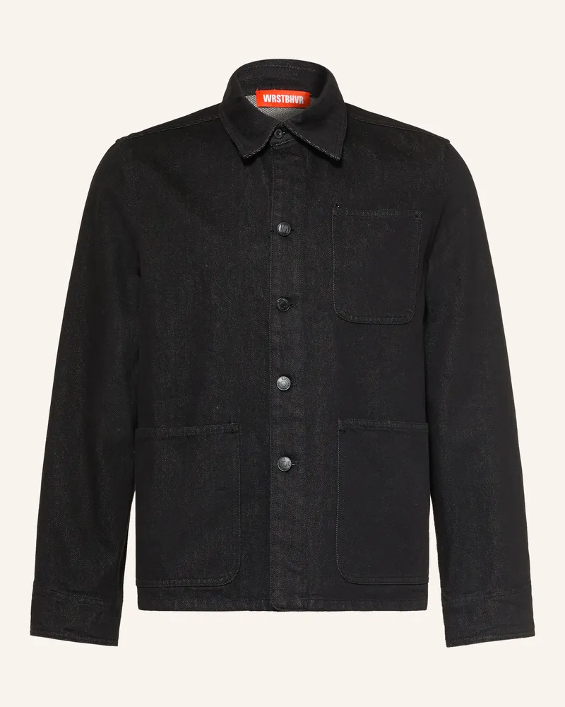 WRSTBHVR Jeansjacke Peri schwarz 9000