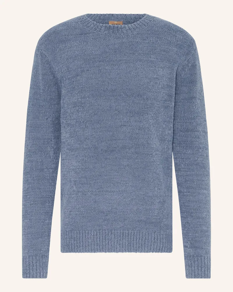 Mos Mosh Pullover MMGLAPORTE Blaugrau