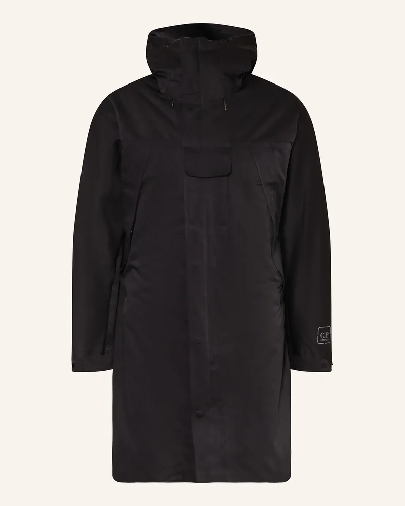 C.P. Company 3-In-1-Parka Mit Daunen schwarz Schwarz