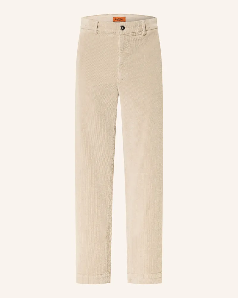 BARENA Cordhose CASAROTO Regular Fit Hellgrau