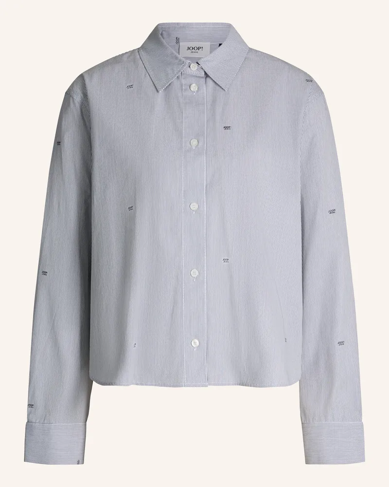 JOOP! Hemdkragenbluse Grau