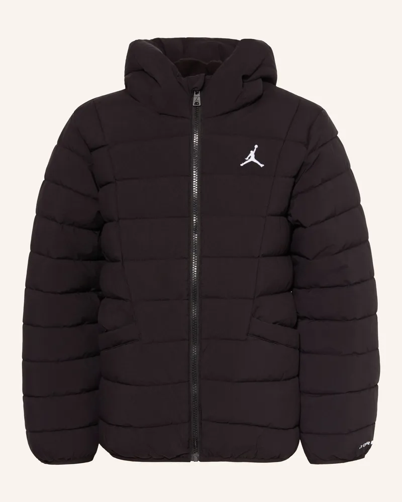 Jordan Steppjacke schwarz Schwarz