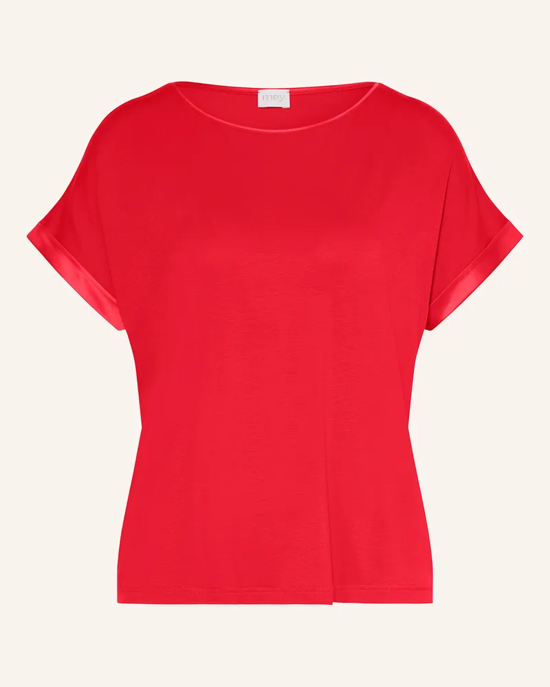 Mey Schlafshirt Serie PURE CHIC Rot