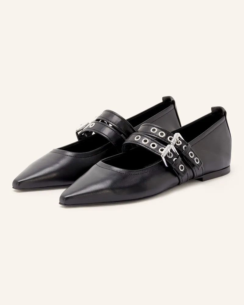 Kennel & Schmenger Mary-Jane-Ballerinas Nika schwarz Schwarz