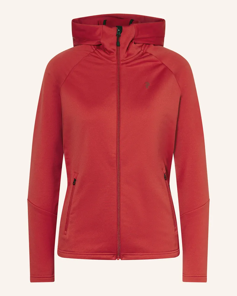 Peak Performance Midlayer-Jacke RIDER ESSENTIALS Rot