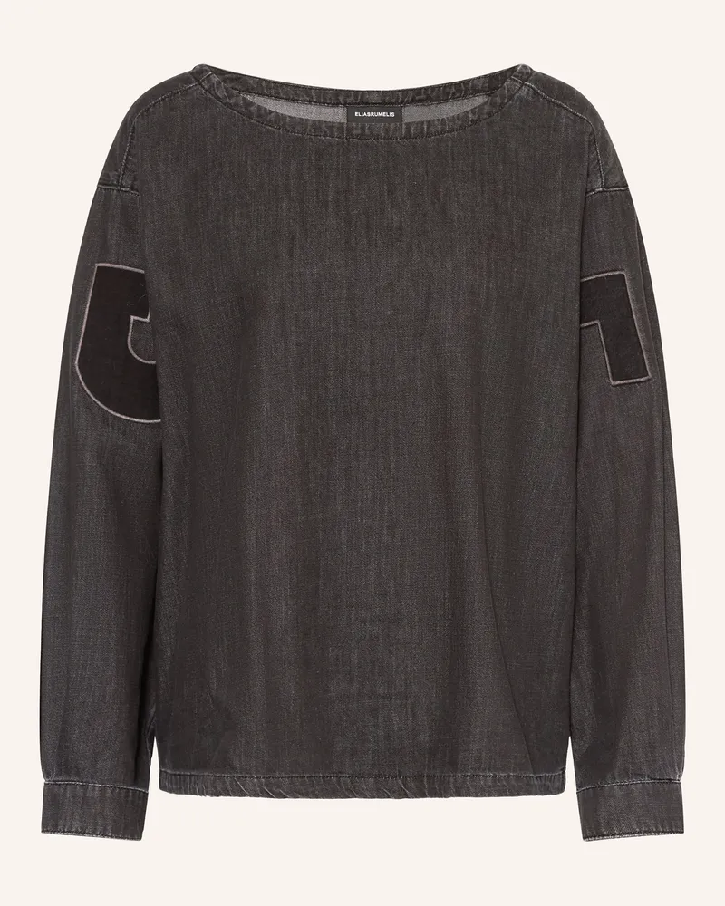 Elias Rumelis Jeansbluse CASSANDRIA Dunkelgrau