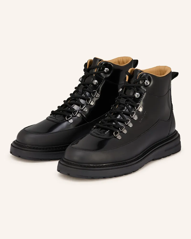 Gant Schnürboots HILLPREP Schwarz
