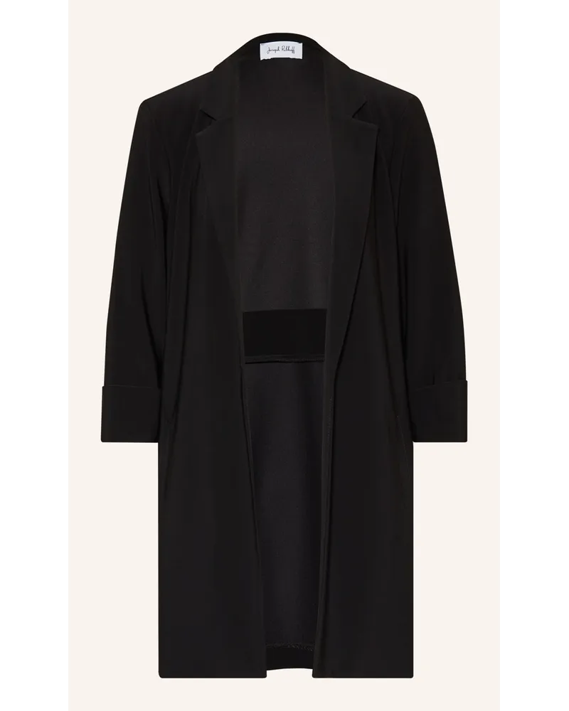 Joseph Ribkoff Longblazer aus Jersey mit 3/4-Arm Schwarz