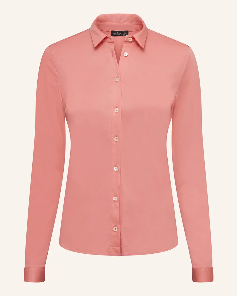 van Laack Bluse Modern Fit Hellrot