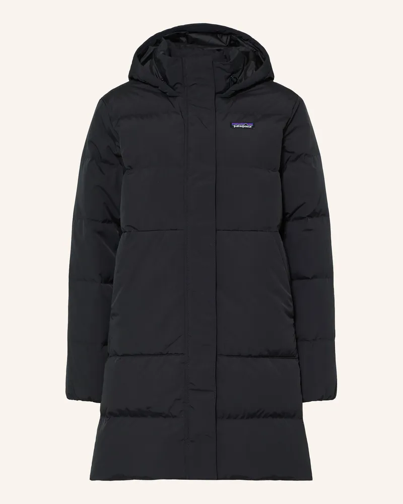 Patagonia Daunenmantel Sisar schwarz Schwarz
