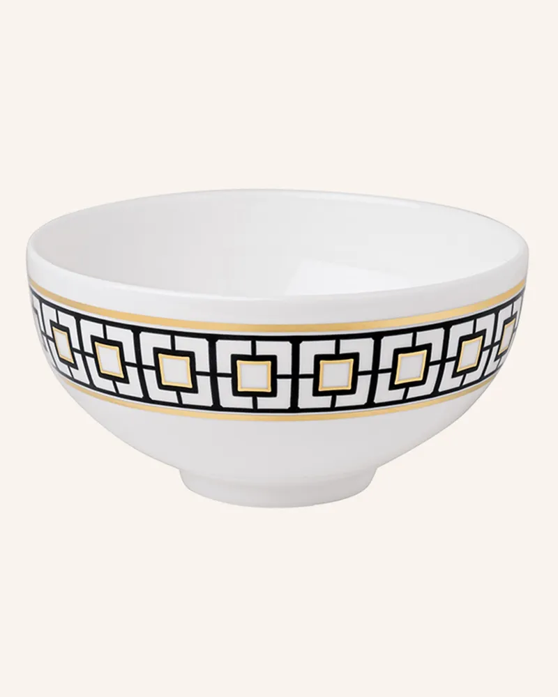 Villeroy & Boch Schale Metrochic weiss Gelb