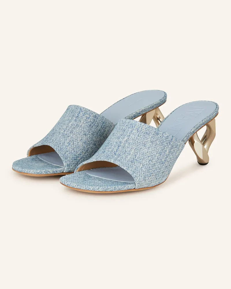 J.W.Anderson Mules Hellblau