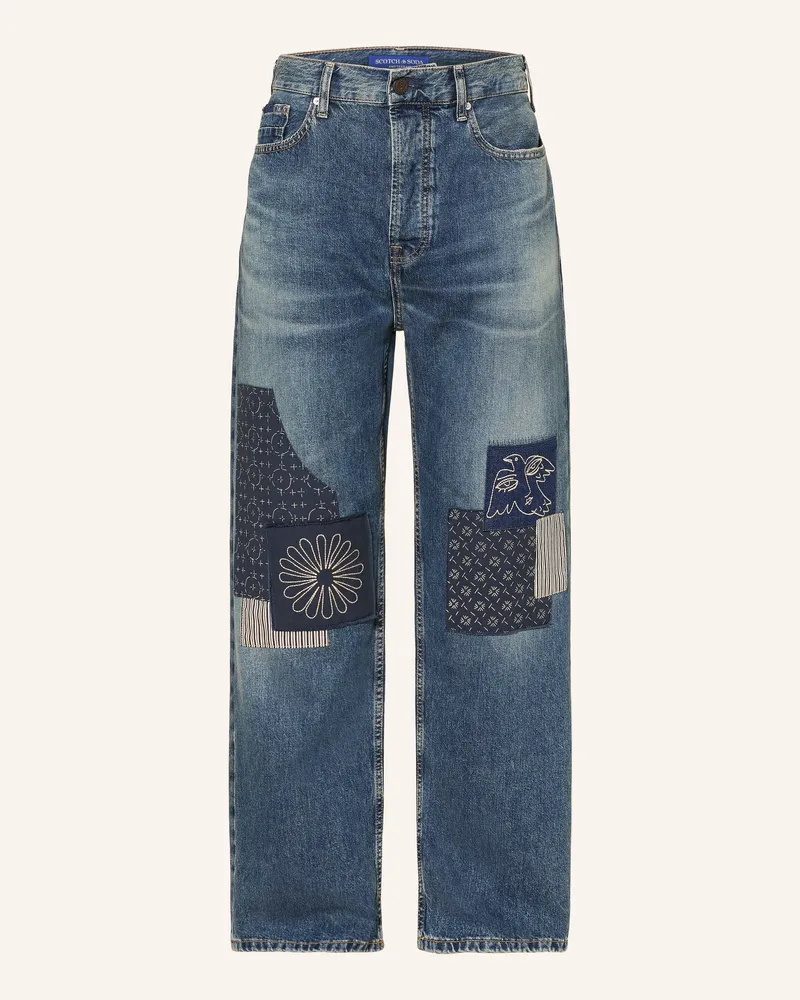 Scotch&Soda Jeans The Pitch Loose Fit blau 410