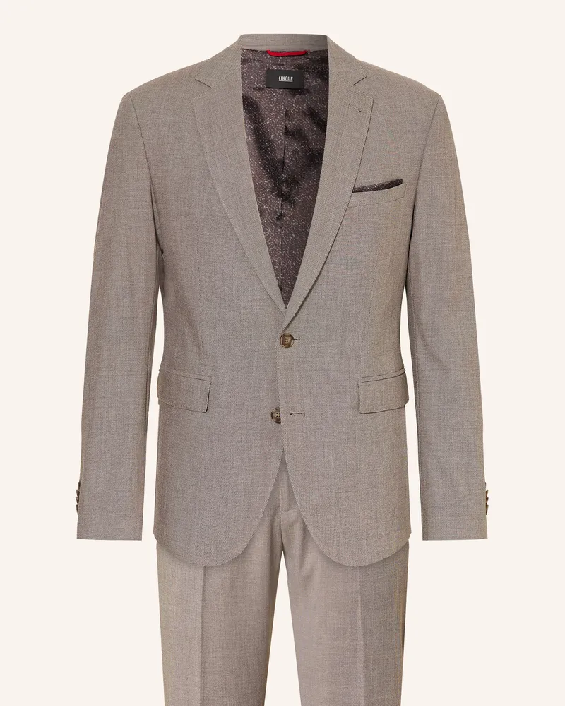 cinque Anzug Cilucky Extra Slim Fit beige Beige