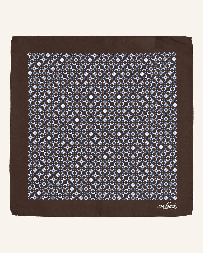van Laack Einstecktuch beige Beige