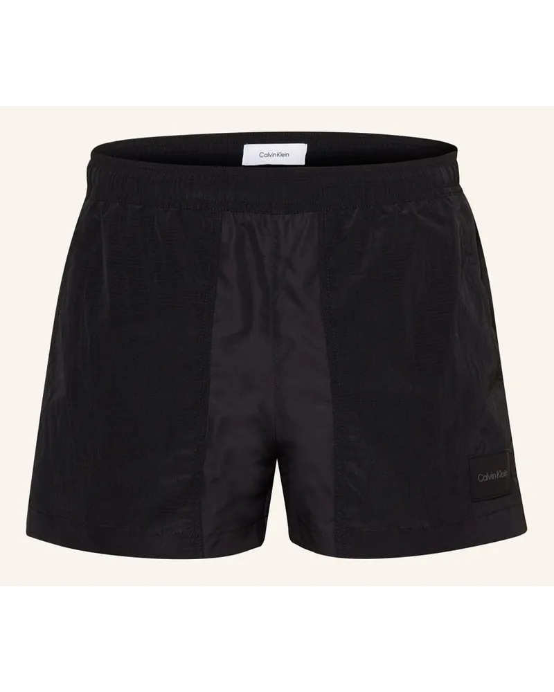 Calvin Klein Badeshorts Schwarz