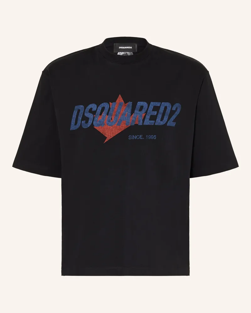 Dsquared2 T-Shirt schwarz Schwarz