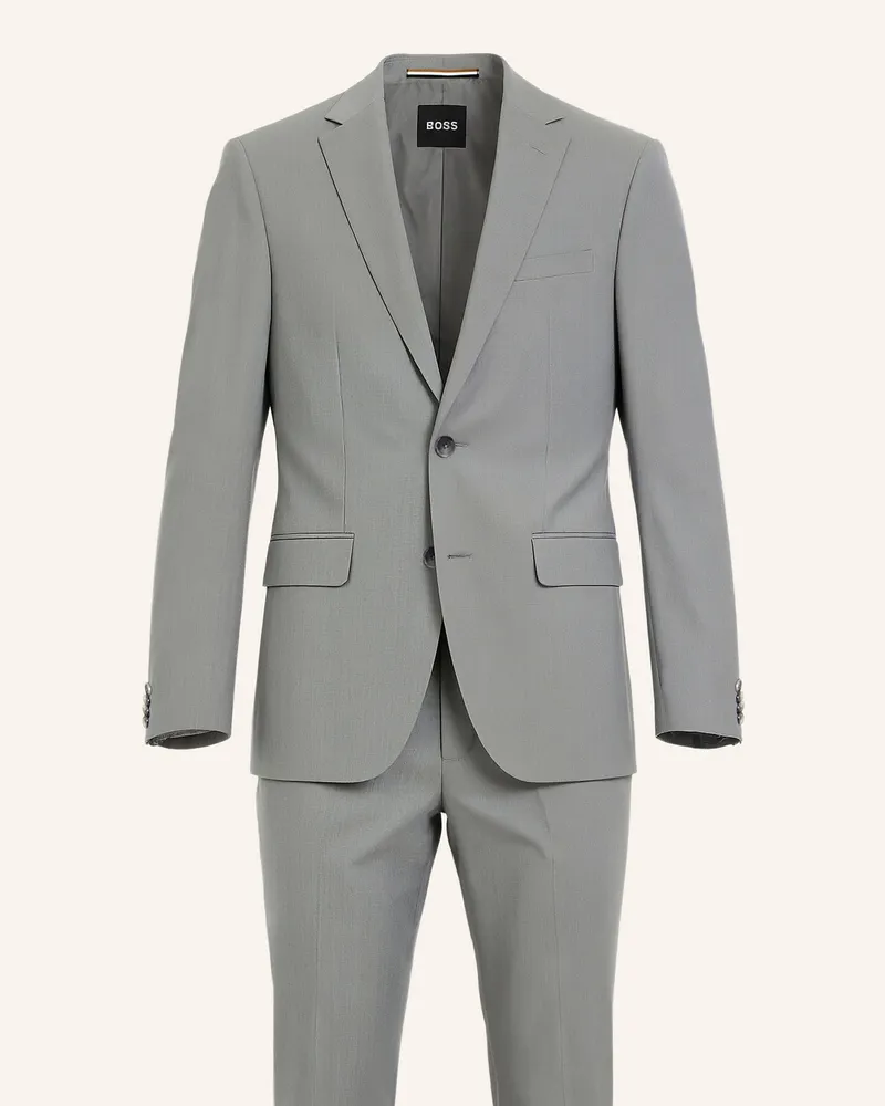 HUGO BOSS Business Anzug H-JECKSON-2PCS-253 Regular Fit Hellgrau